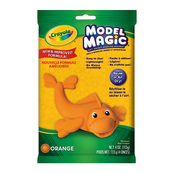 Model Magic orange, 4 oz., each (pack of 4)
