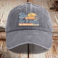 thumbnail image 2 of MIASHUI Casquette de Baseball Hommes Femmes Classique Ajustable Chapeau de Sport Extérieur, Gris, 2 of 3