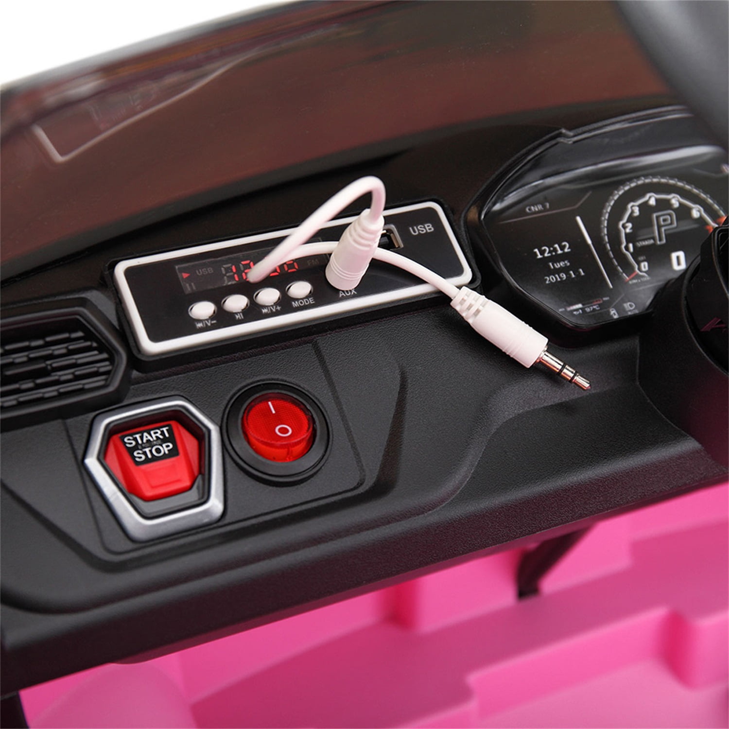 CIPACHO Licensed Lamborghini Urus Ride On Car 12V Kids Electric Vehicle Toy w/Parent Remote Control, Horn, Spring Suspension, Pink CIPACHO Licensed Lamborghini Urus Ride On Car 12V Kids Electric Vehicle Toy w/Parent Remote Control, Horn, Spring Suspension, Pink