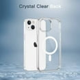 thumbnail image 5 of JETech Magnetic Case for iPhone 14 Plus 6.7-Inch Compatible with MagSafe Wireless Charging, Shockproof Phone Bumper Cover, Anti-Scratch Clear Back (Clear), 5 of 7