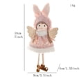 thumbnail image 3 of Merry Christmas Angel Dolls Christmas Tree Hanging Pendants Xmas Decorations for Home Ornaments New Year Gifts 2024 Navidad Noel, 3 of 5