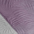 thumbnail image 4 of MALVA LILAC AND GRAY COLOR SPECIAL FABRIC ULTRA SLIM REVERSIBLE COMFORTER 1 PCS KING SIZE, 4 of 4