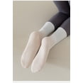 thumbnail image 6 of 2 Pairs Yoga Socks with Grips for Women Non Slip Striped Women's Long Socks for for Pilates, Pure Barre, Ballet, Dance, Barefoot Workout, 6 of 7