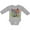 AC-Heather Grey, variant on Inktastic Happy Cinco de Mayo- Sombrero, Cactus, Flowers Boys or Girls Long Sleeve Baby Bodysuit