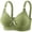 Green, variant on ktowifly Seamless Bras for Women Plus Size Wireless Sports Cozy Bralettes Breathable Push up Bra S-5XL