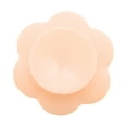 thumbnail image 5 of Unique Bargains 1 Pc Portable Silicone Facial Cleansing Brush Flower Shape 3.54"x3.54"x1.18" Flesh, 5 of 7