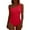 Red, variant on Women's One Piece Swimsuit One Shoulder Scalloped Edge Ruched Waist Stretchy Quick-Dry Polyamide Spandex for Summer Beach Pool SPA Vacation Activities