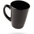 thumbnail image 2 of Juego De 4 Tazas De Opal Para Cafe Morning Moderna Negra, 2 of 5