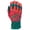 Coral/Teal, variant on Franklin Sports MLB Batting Gloves - Infinite Powerstrap Baseball + Softball Batting Gloves - Durable Full Wrap Cage Practice Gear - Reinforced Wrist + Heavy Duty Leather - Youth Large - Pink
