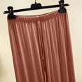 thumbnail image 5 of Kaemgyyd Plus Size Pajama Pants Soft Comfortable Wide Leg Flowy Sleepwear Lounge Drawstring Loose Fit Pj Bottoms Trousers, 5 of 6