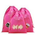 thumbnail image 1 of 3PCS Drawstring Pouch Multi-purpose Drawstring Bag Travel Storage Bag for Shoes, 1 of 10