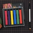 thumbnail image 6 of Shoreew 6/12/24/36 Colors Soft Pastels Set Colored Dry Square Chalk Pastels for Drawing Blending Layering Shading Pastels Art Supplies, 6 of 7