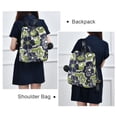 thumbnail image 4 of FORMRS Women's Travel Backpack Purse Anti-Theft Hidden Pockets Casual Shoulder Bag, Retro Floral Pattern, 4 of 7
