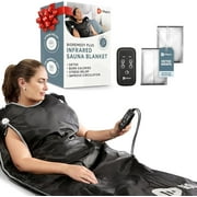 LifePro Bioremedy Plus Portable Far-Infrared Sauna Blanket for Weight Loss and Detox - Black