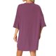 thumbnail image 3 of Conjunto de lounge oversized INSPIRE CHIC para mujer, sudaderas de entrenamiento, camiseta con pantalones cortos de ciclista, conjuntos 2XL púrpura rojo, 3 of 6