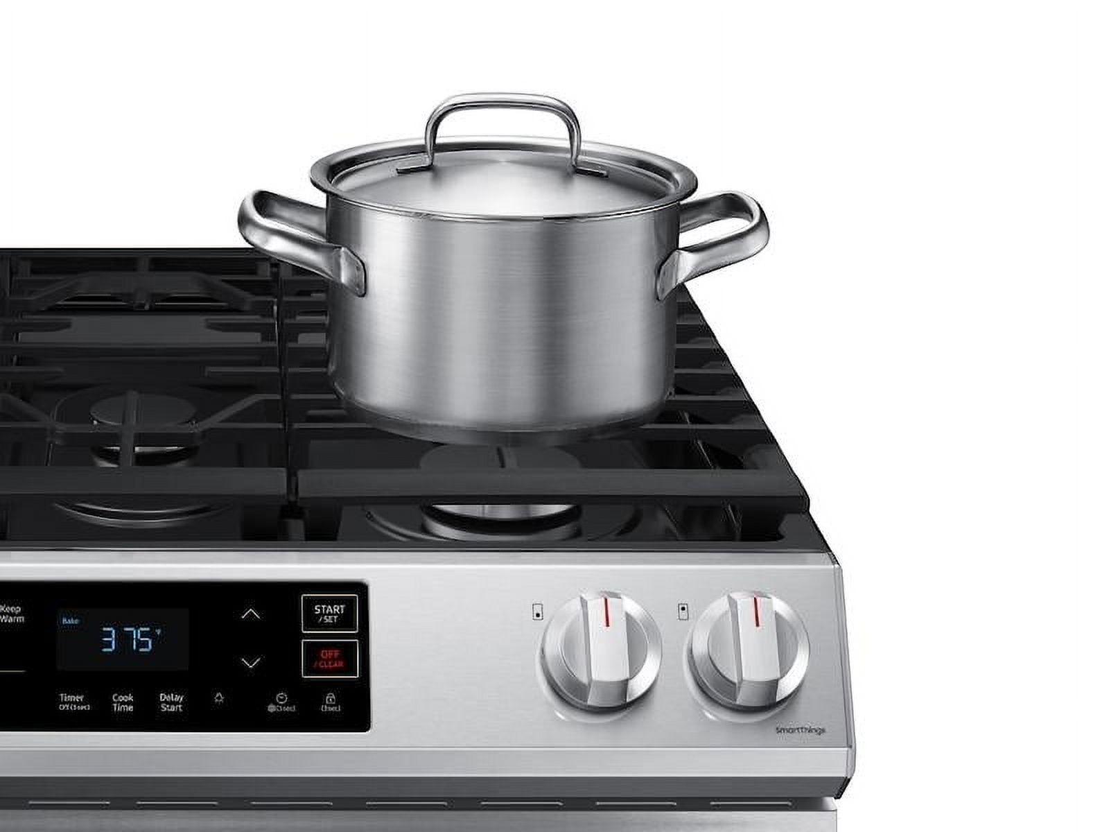 Samsung NX60T8111SS 6.0 Cu. Ft. Slide-In Gas Range
