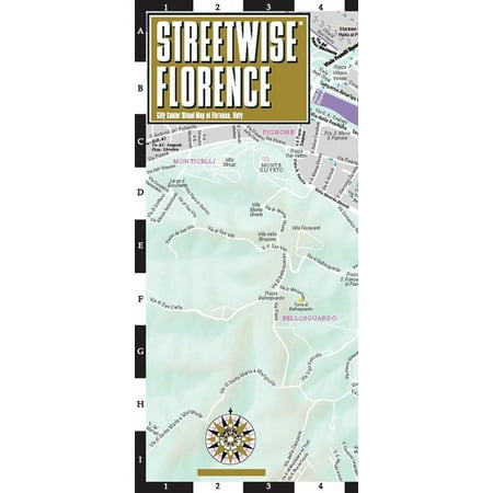 Streetwise florence map - laminated city center street map of florence, italy - folded map: (Best Small Cities To Visit In Italy)