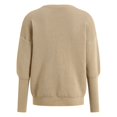 thumbnail image 5 of TTUHYWXI Boat Neck Batwing Sleeves Dolman Knitted Sweaters and Pullovers Tops for Women (Khaki, XXL), 5 of 8