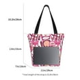 thumbnail image 4 of Ratiio Cute Girl Print Shoulder Bag for Women, Polyester Crossbody Purse Lightweight Handbag for Daily Travel and Casual Use, 4 of 6