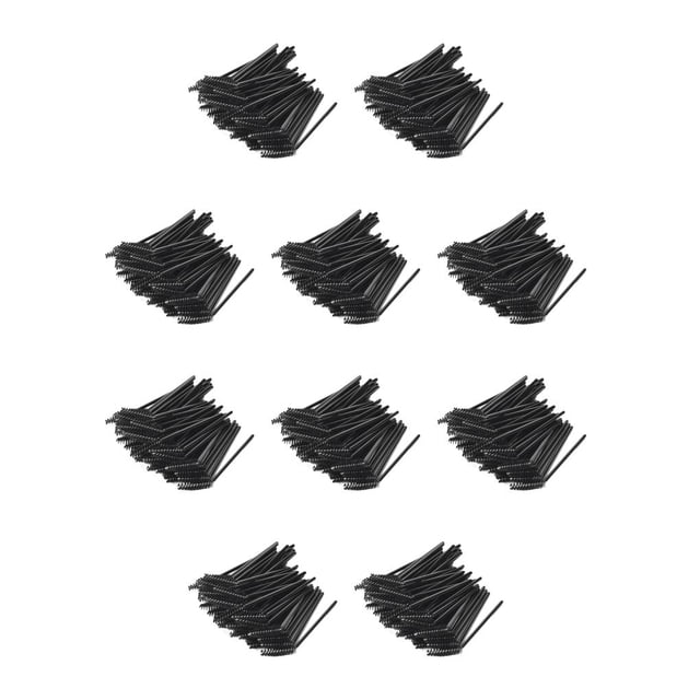 Vogacara 50 piezas de cepillo para pestañas de un solo uso, rizadores de varita de pestañas, peine de levantamiento de plástico, cepillos Type1 NO1