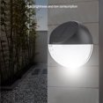 thumbnail image 1 of 4PCS Solar Powered Lights Wall-mounted Wall Lamps Outdoor Garden, 1 of 8