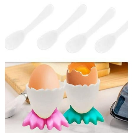 

8 Set Creative Foot Shaped Egg Cup Holder Cute Design Safe PP Material Easy to Clean Versatile Use