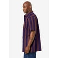 thumbnail image 3 of KingSize Men's Big & Tall Wrinkle-Resistant Short Sleeve Button Down, 3 of 5