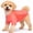 Orange, variant on Pet Life Active 'Warf Speed' Heathered Ultra-Stretch Sporty Performance Dog T-Shirt
