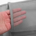 thumbnail image 3 of Minkissy 1 Ensemble Organiseur de Chaussures par-Dessus la Porte avec Crochets Robustes pour Rangement de Garde-Robe d'Appartement en Gris, 3 of 6