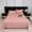 Pink, variant on Boovnll Queen Sheets 87x91" Comfy Breathable Soft Microfiber Cotton Queen Bed Sheets Hotel Luxury Bed Sheets for Women & Men Extra Soft & Creaseless Bed Sheets
