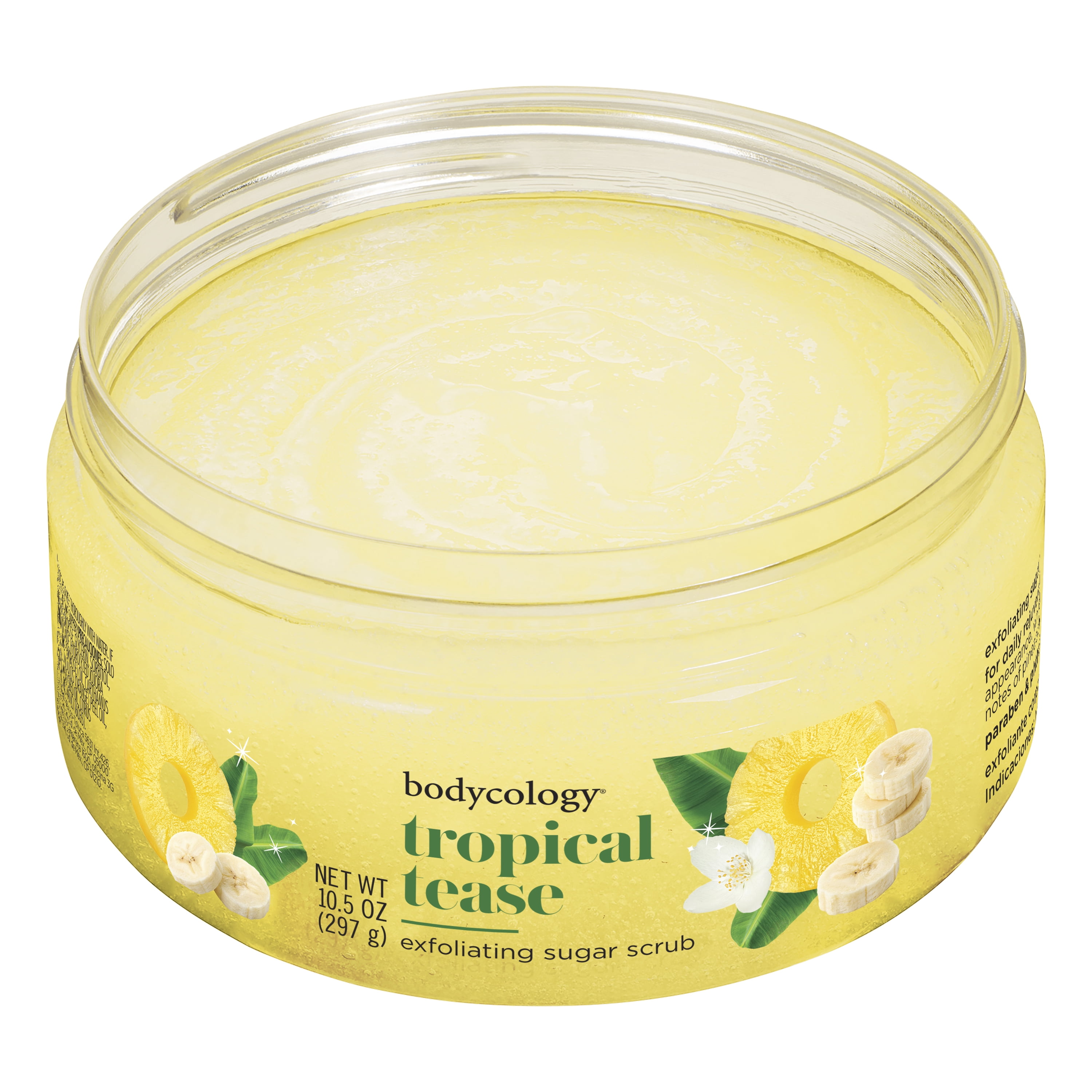 Bodycology Tropical Tease Exfoliating Sugar Scrub, 10.5 oz