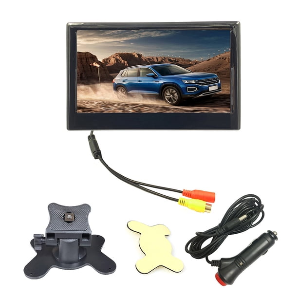 Monitor Coche Universal 7 Pulgadas Monitor Coche Pantalla HD Estacionamiento (sin Cámara)