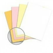 NCR Xeroform Bond Precollated Paper 8.5 x 11 inch White Canary & Pink 1250/Carton 5925N