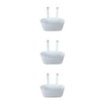 thumbnail image 2 of Yuarrent Cubo de flores ligero - para macetas colgantes de metal resistentes a la intemperie para interiores y exteriores blanco 28 * 13 * 12 * Type1 NO1, 2 of 6