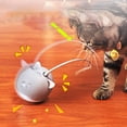 thumbnail image 3 of Dsscvnef Cat Toys Sense Sound et Tease Cat Stick 2.4G Remote Control Tease Cat Sense Silicone Tail Flick Infrared, 3 of 8