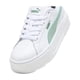 thumbnail image 3 of Tenis Puma Karmen L White/Green Mujer Juvenil blanco 23.5, 3 of 5