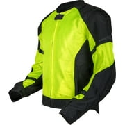 SLATE AIR JACKET V2 MESH MOTORCYCLE JACKET - HI-VIS, S