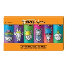 BIC BIG Playboy Bunny Lighters ~ 6 (Six) the Best Kind