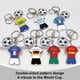 thumbnail image 5 of Yanonmyfd2026 World Cup Soccer Keychain - World Cup Pride Accessory, Football Fan Gift & Souvenir (2PCS),Colombia, 5 of 48