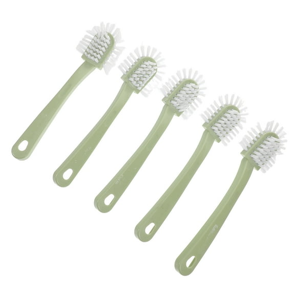 COSMOBETTY Household Use Shoe Brush Multi 5Pcs 8.7x2.4x1.6in