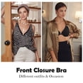 thumbnail image 4 of Sostén DELMIRA con Cierre Frontal Sin Costuras Talla Grande Blanco 38D, 4 of 4