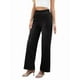 thumbnail image 2 of Pantalones Vaqueros Anchos de Talla Grande para Mujer, Cintura Alta, Adelgazantes, con Múltiples Bolsillos, Rectos, Holgados e Informales. Negro M, 2 of 9
