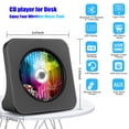 thumbnail image 3 of Reproductor de CD portátil Gueray Bluetooth Kpop con altavoz negro, 3 of 6
