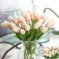 thumbnail image 2 of 30 flores de tulipán artificiales de tacto real para el hogar, decoración para fiesta de boda Xemadio SNFLD1718, 2 of 3