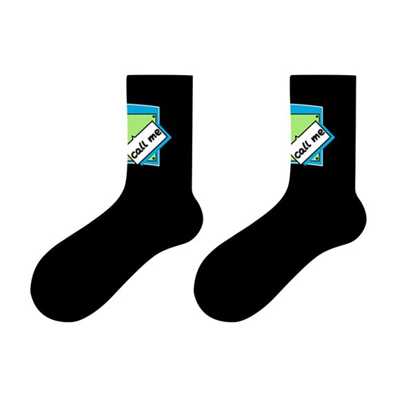 Unisex Breathable Trendy British Style Socks Mid-tube Socks Long Socks