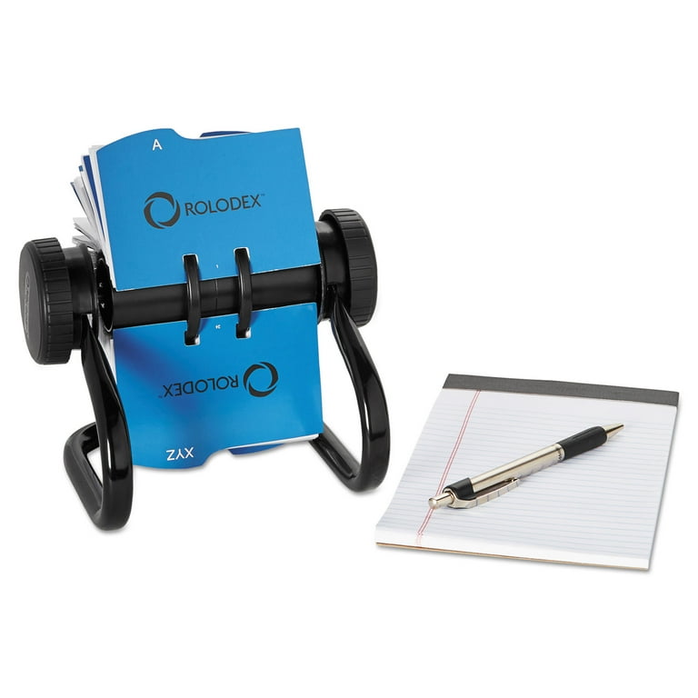 rolodex business card binder kit Amazon.com : Rolodex Vinyl Business Card Book with A-Z Tabs, Holds 96 Cards  of 2.25 x 4 Inches, Black (67467) : Transparent Business Card Protectors :  Office Products main image 0