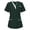 Green, variant on Women Scrub Tops V-Neck Tops with Pockets Cozyfit Scrubs for Women Red Scrubs Cozy Fit Women's Scrubs