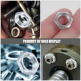thumbnail image 3 of Shisuyan 200pcs Lamp Nut Hex Locknut M10 Hexagon Lock Nut Hexagon Locknut Fastener For Lamp Rod, 3 of 8