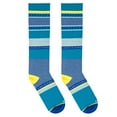 thumbnail image 6 of Cool Socks, Over the Calf Knee High Compression Socks, Fun Prints, Arrow Stripe, 6 of 6