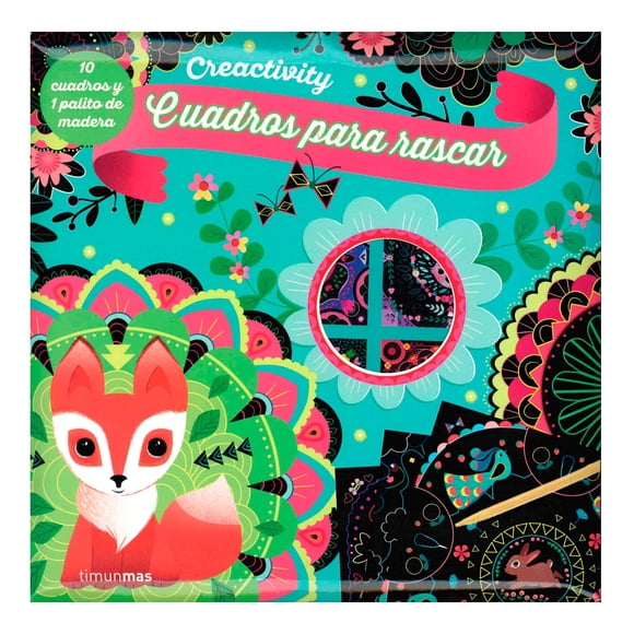 Mandalas Cuadros Para Rascar Timun mas Tapa dura 1ra edicion